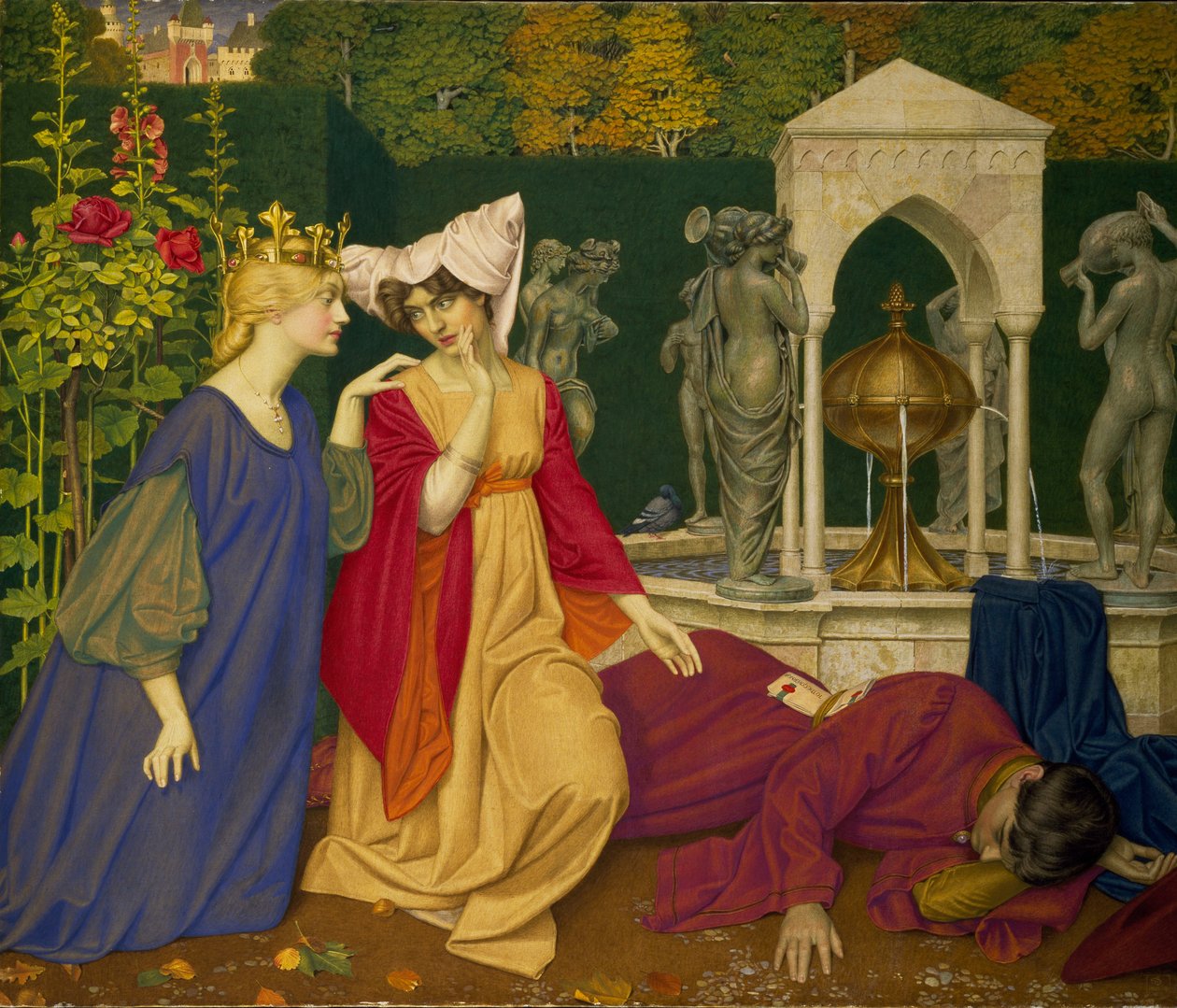Den Brief wechselnd, 1908-9 von Joseph Edward Southall