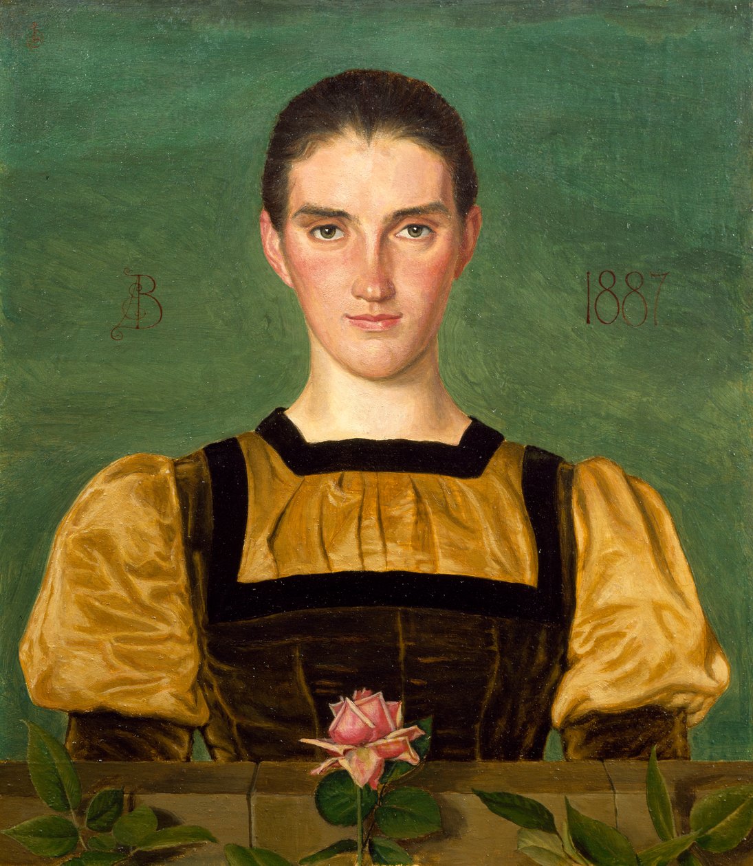 Porträt von Anna Elizabeth Baker von Joseph Edward Southall