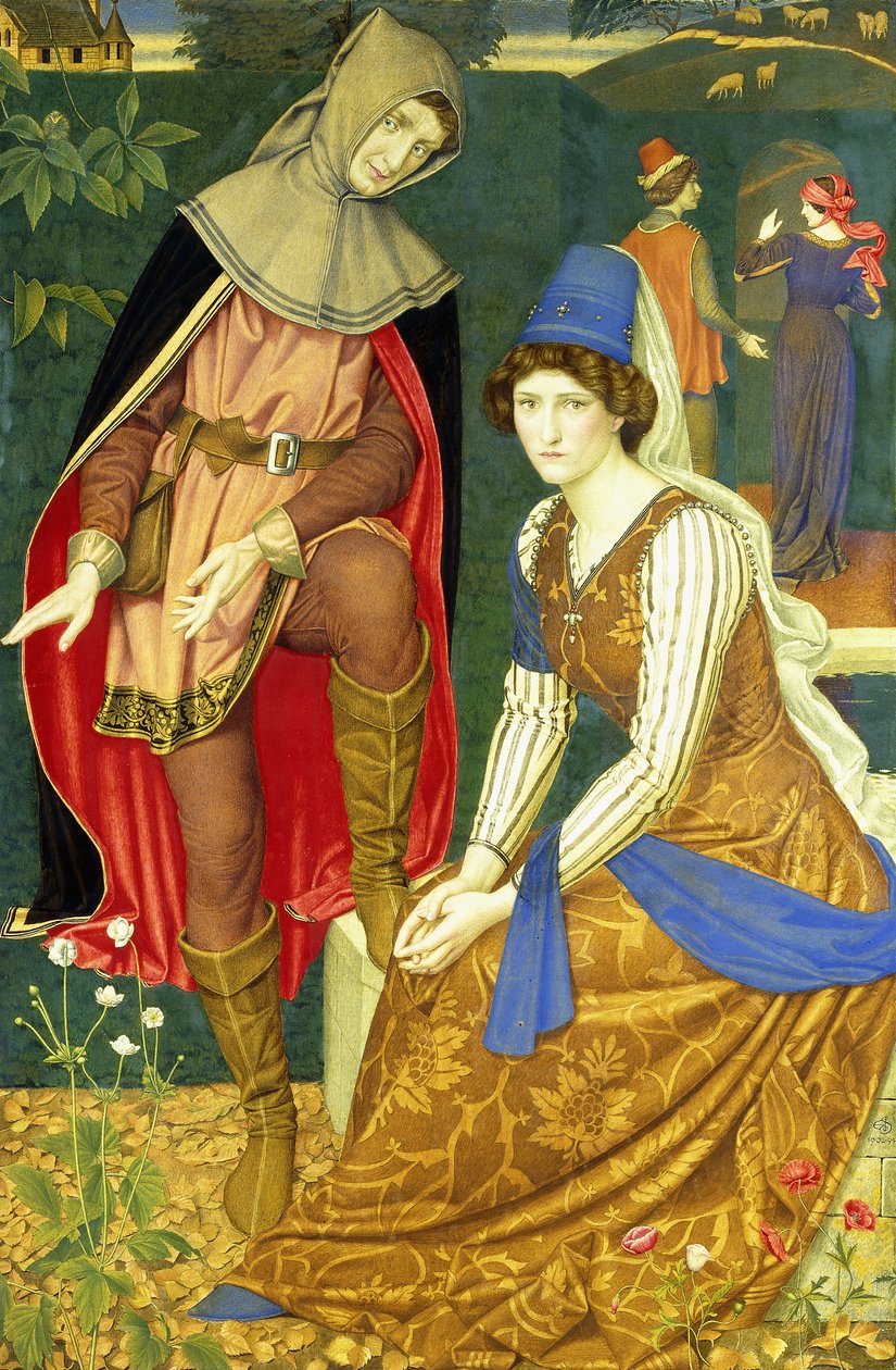 Das nussbraune Mädchen von Joseph Edward Southall