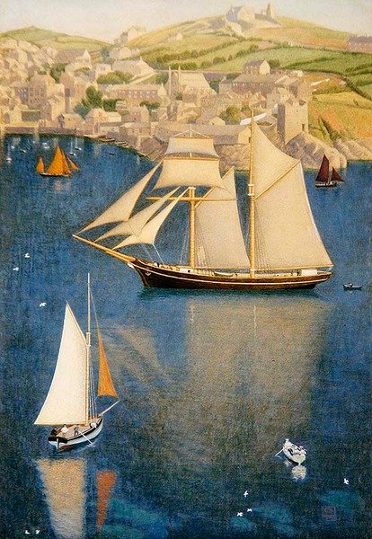 Der Schoner von Joseph Edward Southall