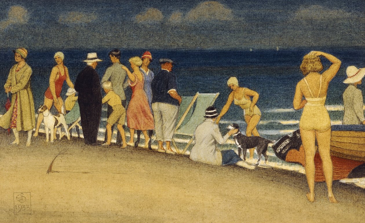 Die Ausflügler von Joseph Edward Southall