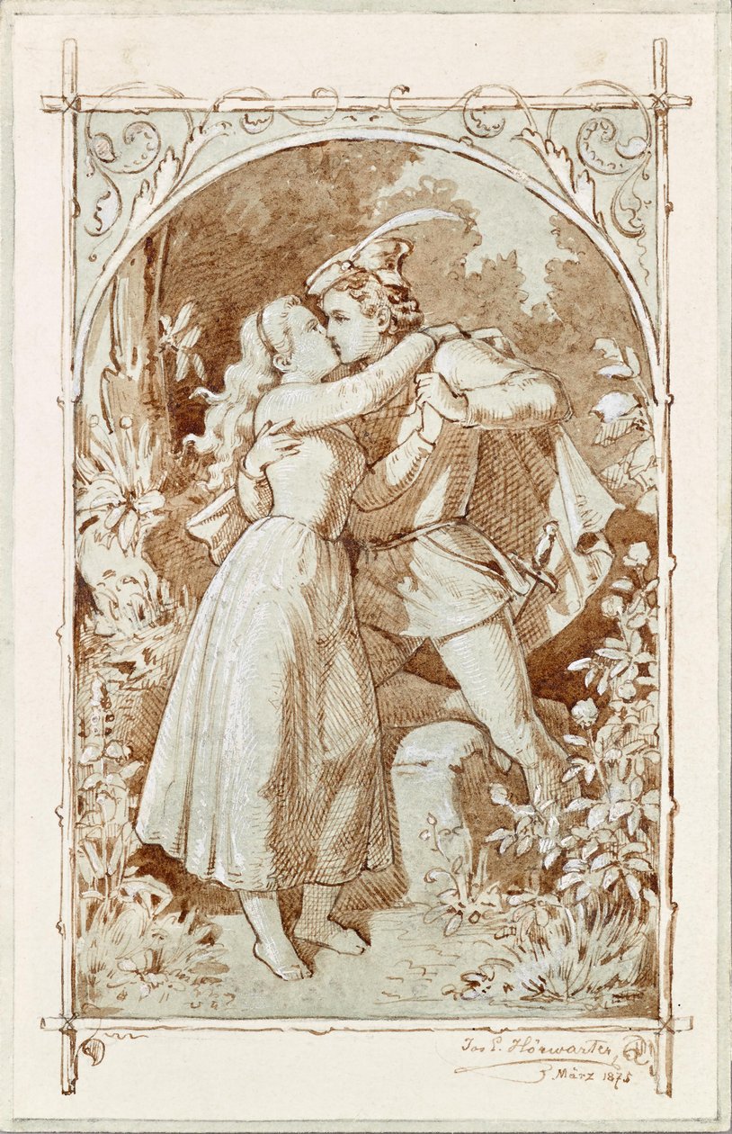 Der Kuss von Joseph Eugen Hörwarter