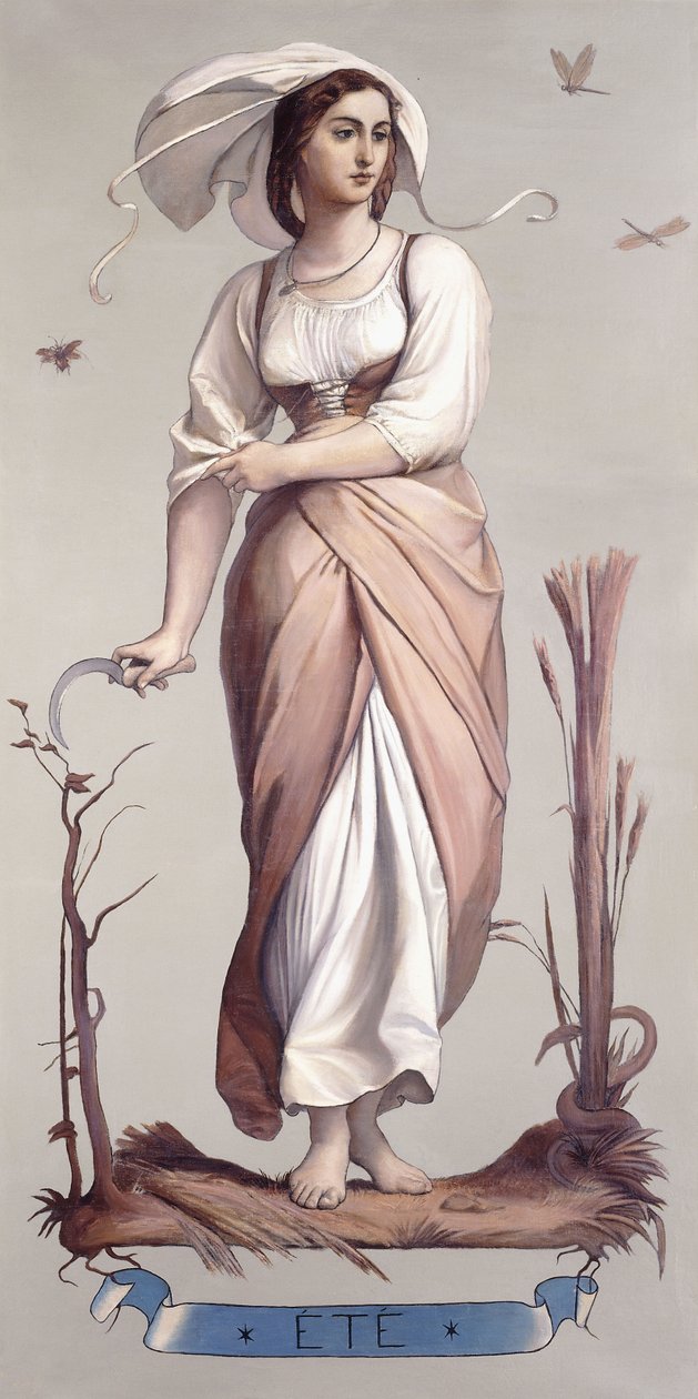 Die vier Jahreszeiten - Sommer, 1873-74 von Joseph Felon