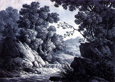 Landschaftsskizzen von Joseph Francis Burrel