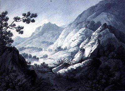 Landschaftsskizzen von Joseph Francis Burrel
