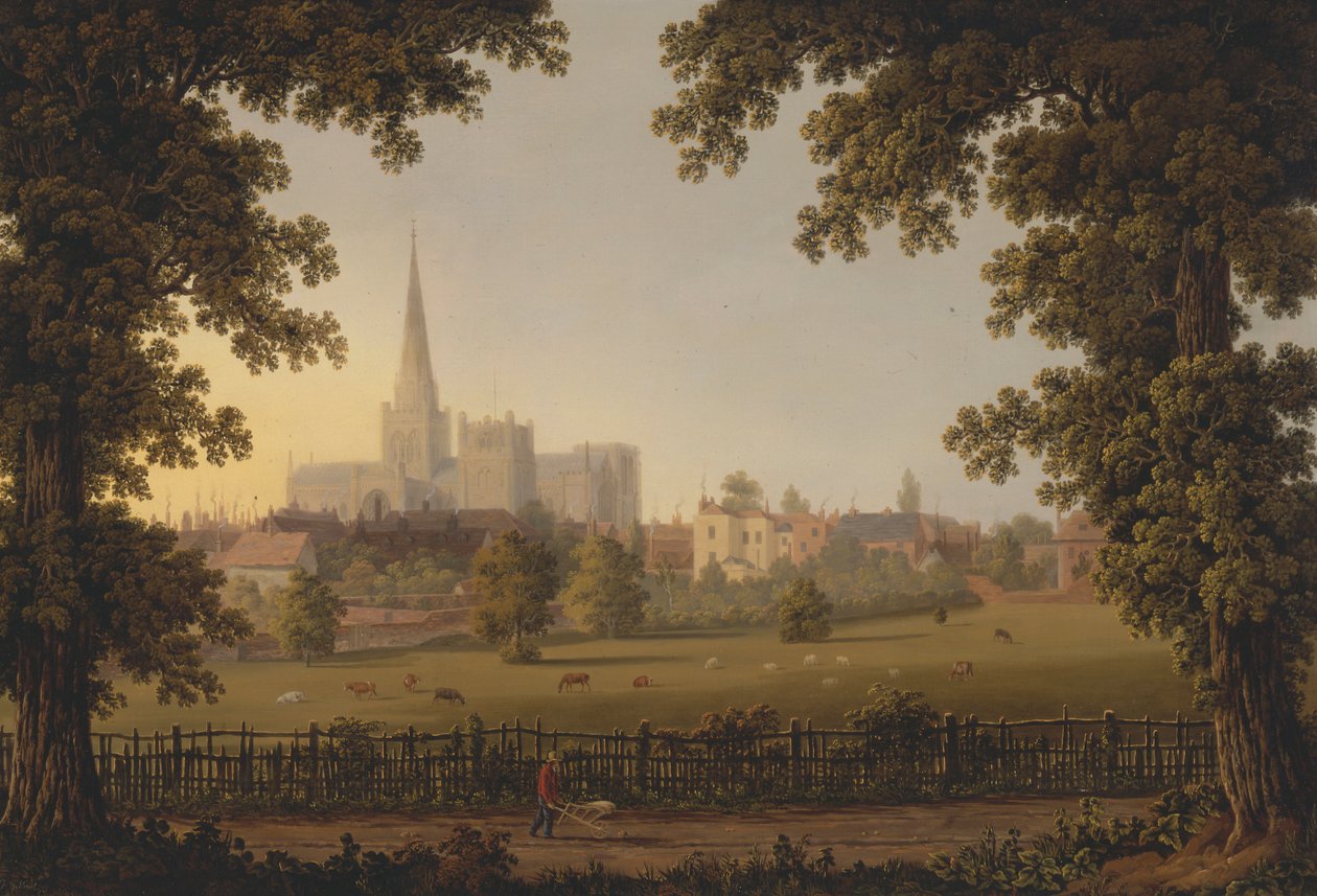 Kathedrale von Chichester von Joseph Francis Gilbert