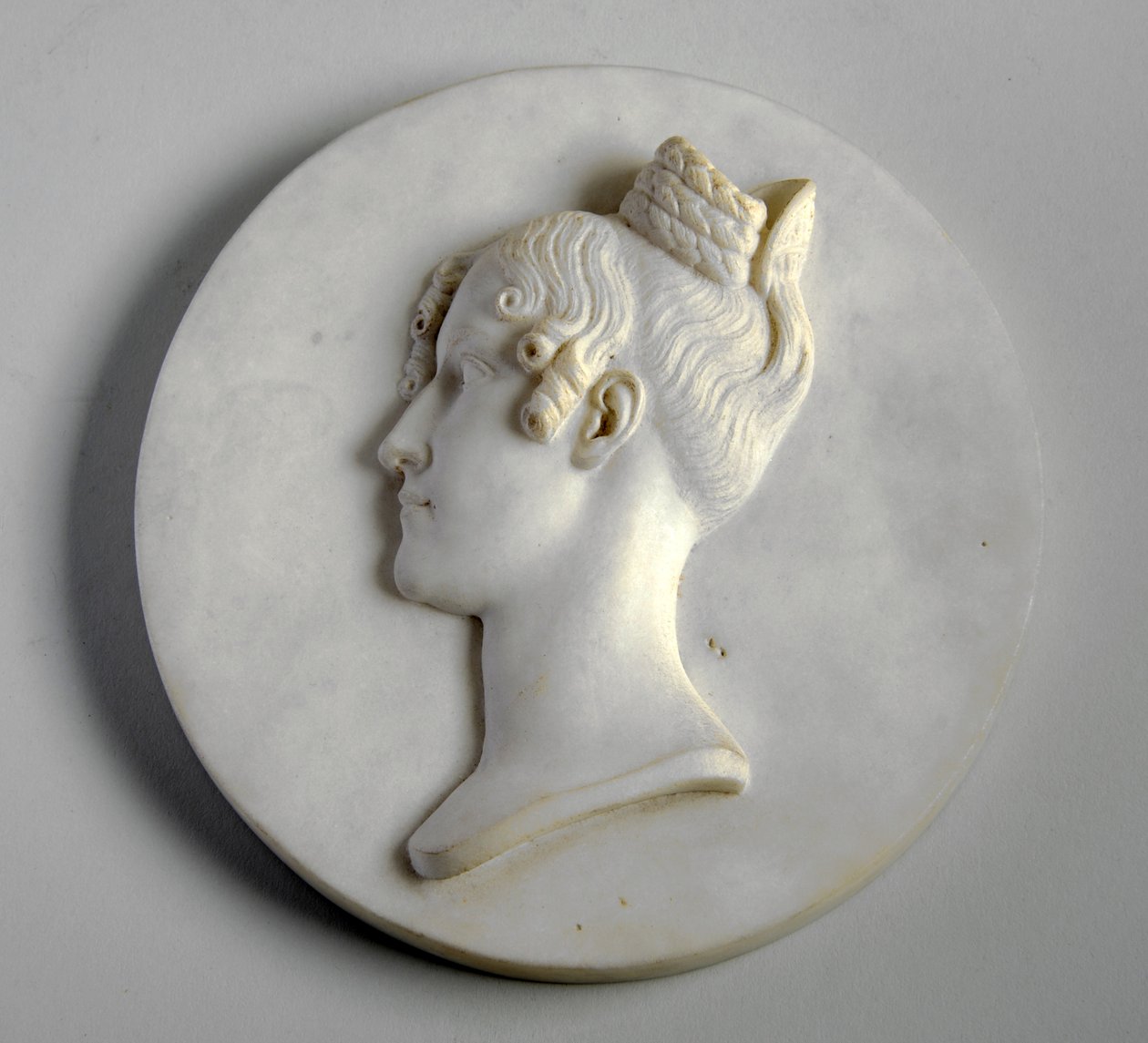 Medallion-Porträt von Mrs. Mary Brooke von Joseph Gott