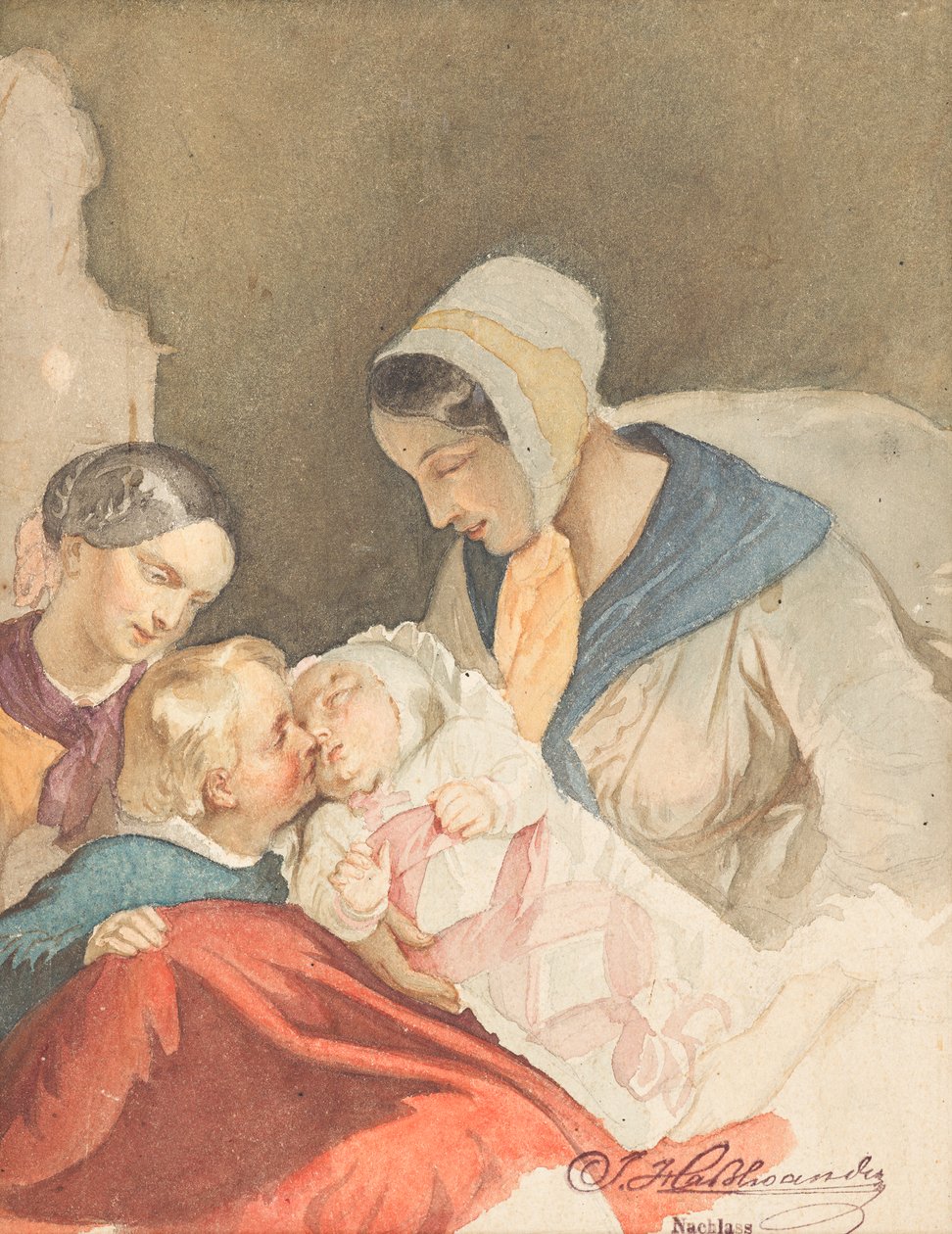 Mutterglück von Joseph Hasslwander