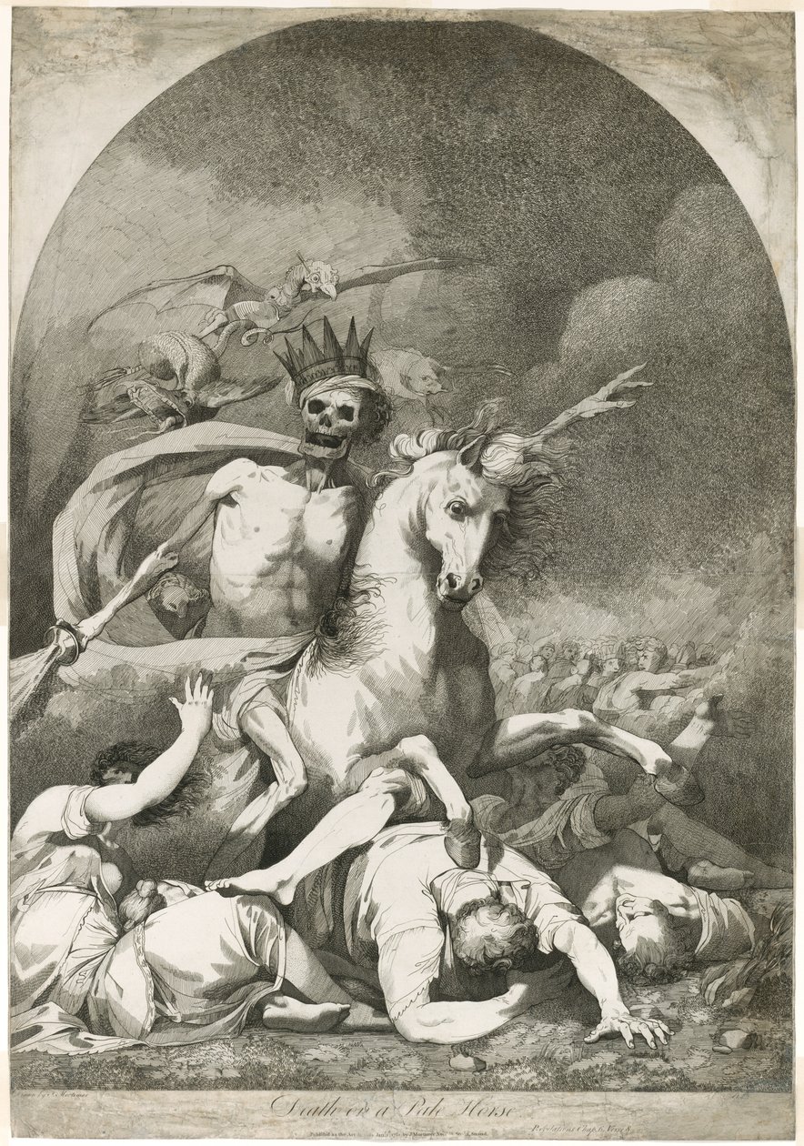 Tod auf einem fahlen Pferd von Joseph Haynes