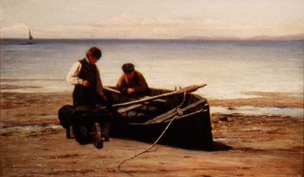 Jungen am Ufer von Joseph Henderson