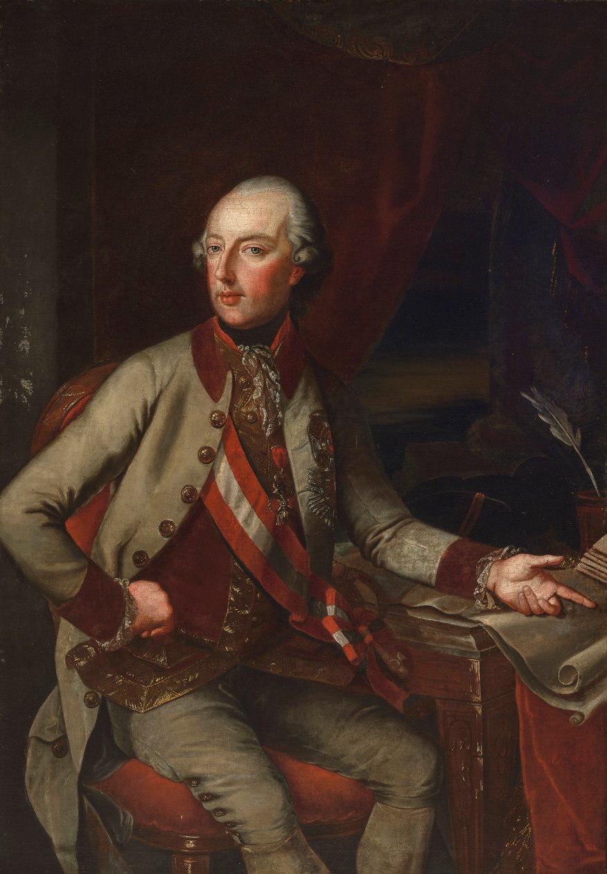 Porträt von Kaiser Joseph II. von Joseph Hickel