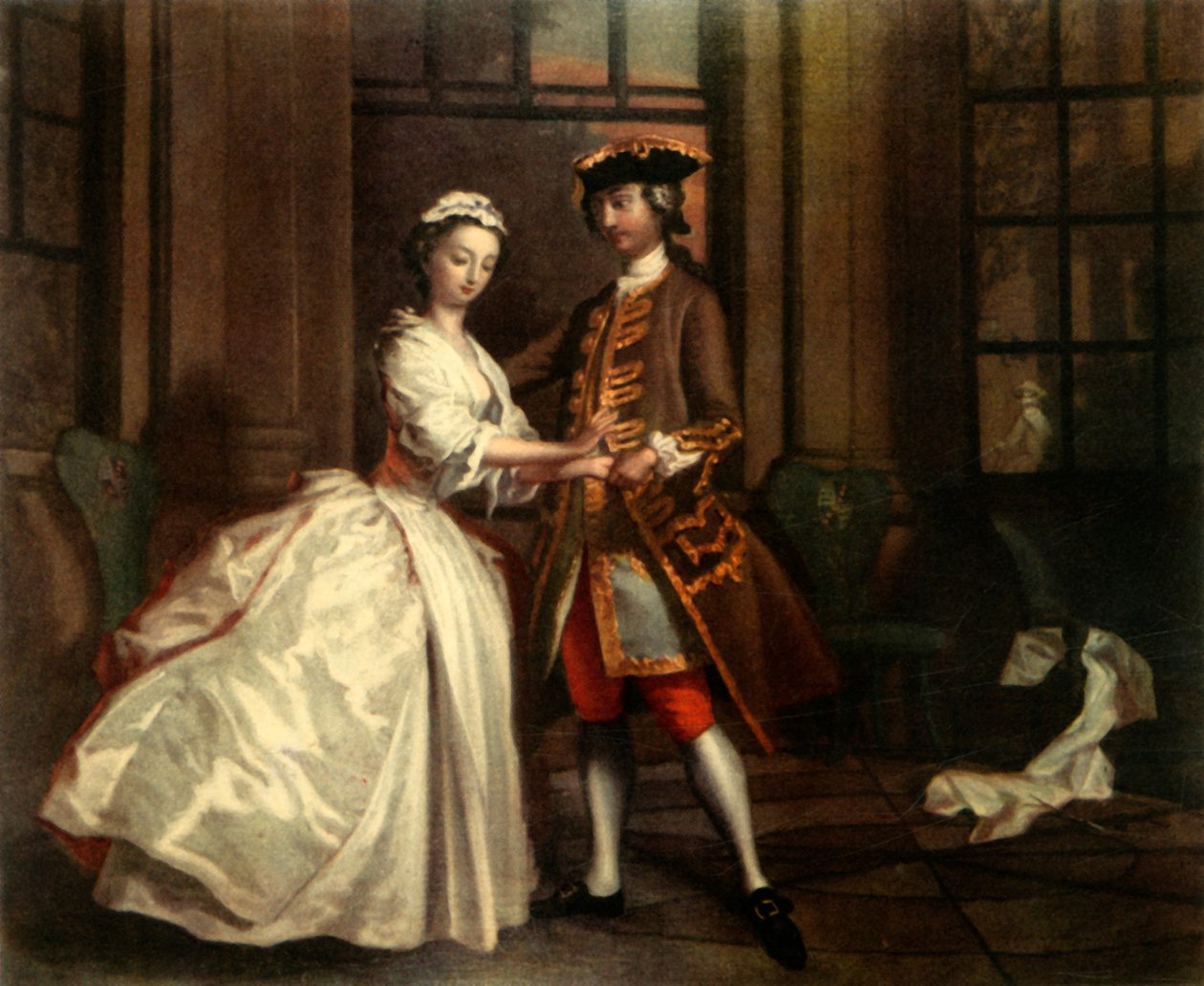 Ein Rendezvous aus dem 18. Jahrhundert, ca. 1744 von Joseph Highmore