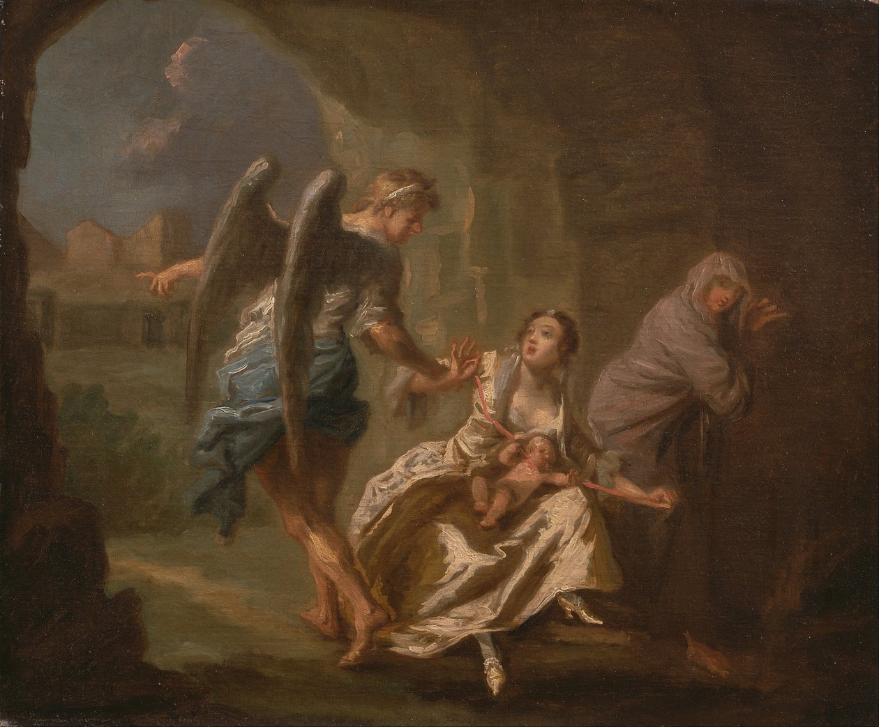 Der Engel der Barmherzigkeit von Joseph Highmore