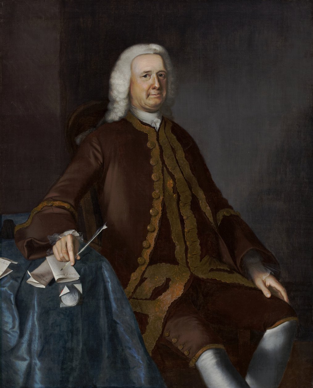 Oberst Theodore Atkinson, 1760 von Joseph Jonathan Blackburn