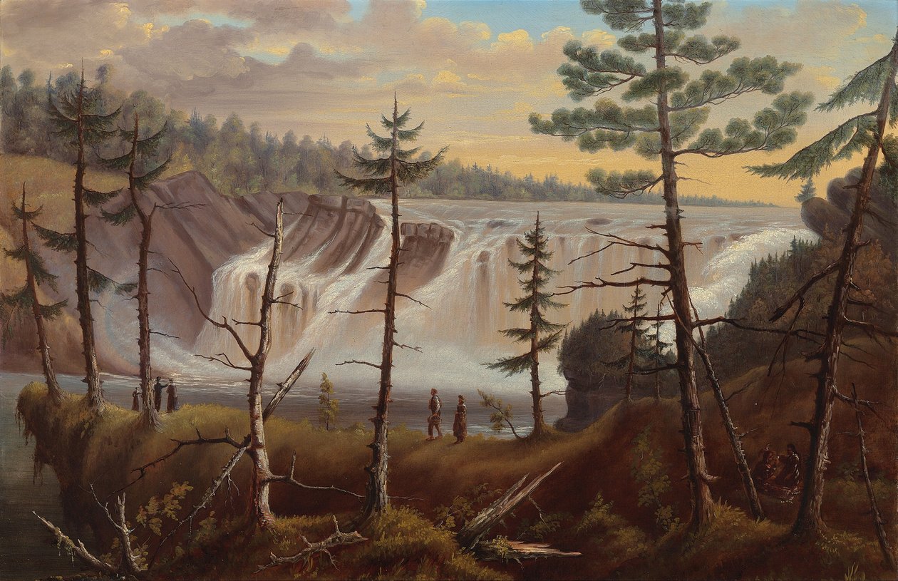 Die Chaudière-Fälle von Joseph Légaré