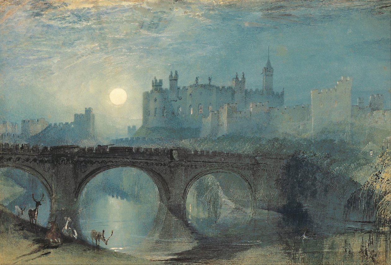 Alnwick Castle, ca. 1829 von Joseph Mallord William Turner
