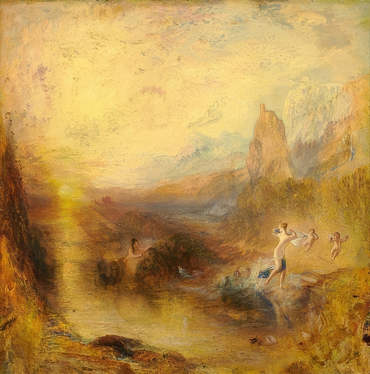 Glaukos und Skylla von Joseph Mallord William Turner