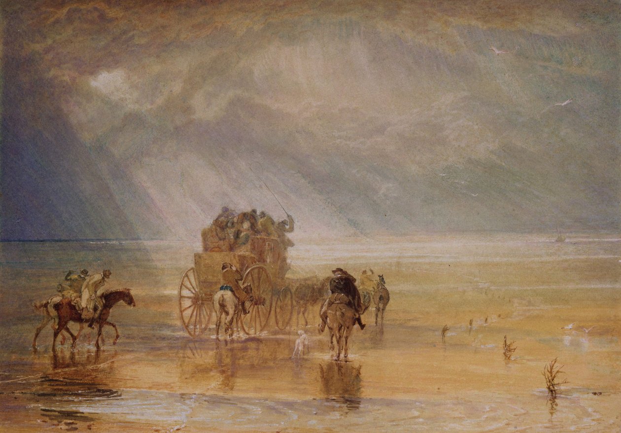 Lancaster Sands von Joseph Mallord William Turner