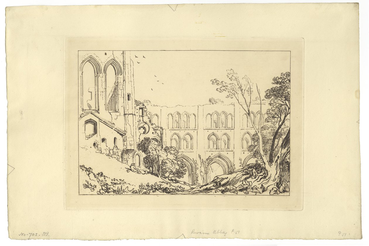 Rivaux-Abtei von Joseph Mallord William Turner