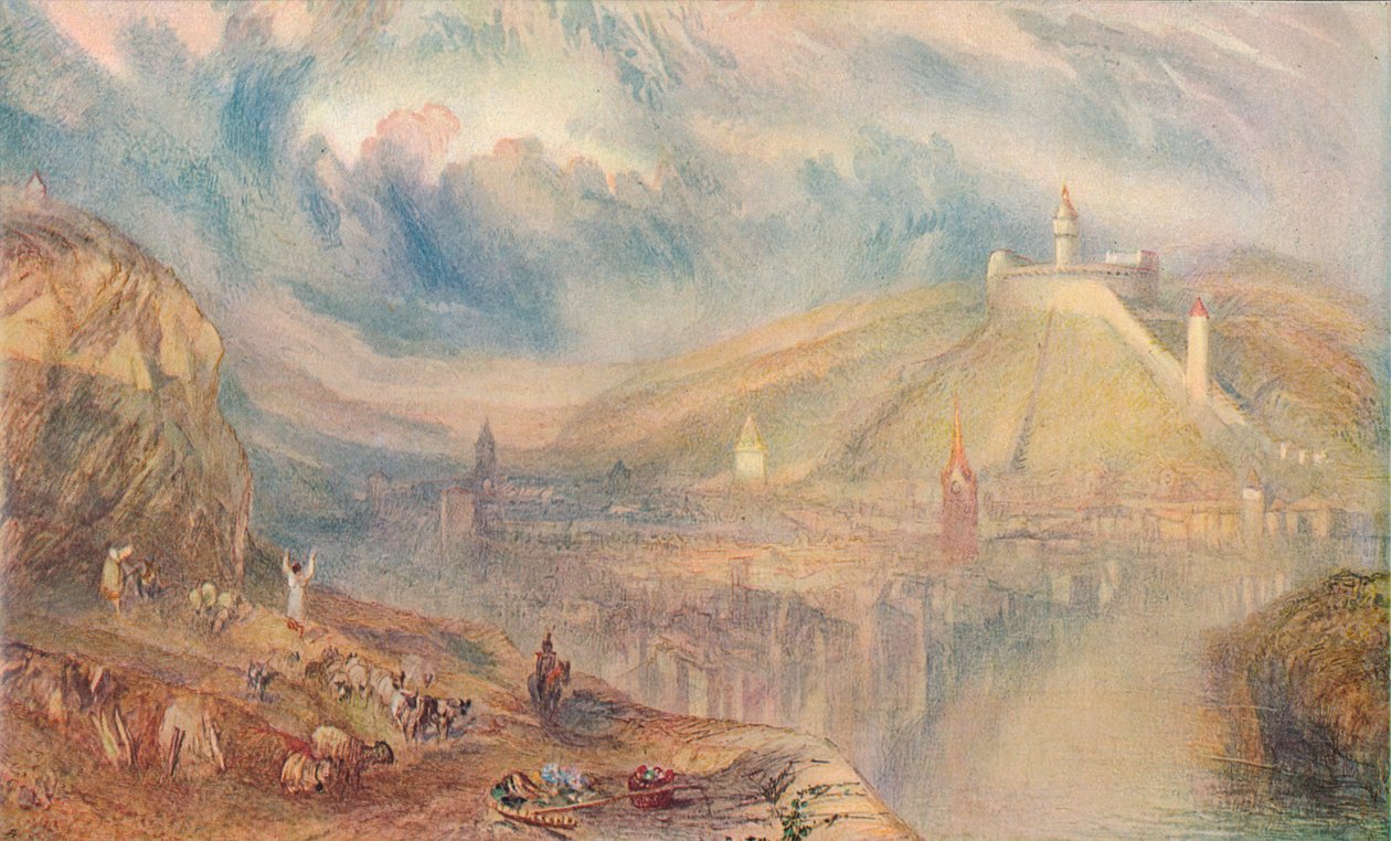 Schaffhausen: Die Stadt, 1909 von Joseph Mallord William Turner