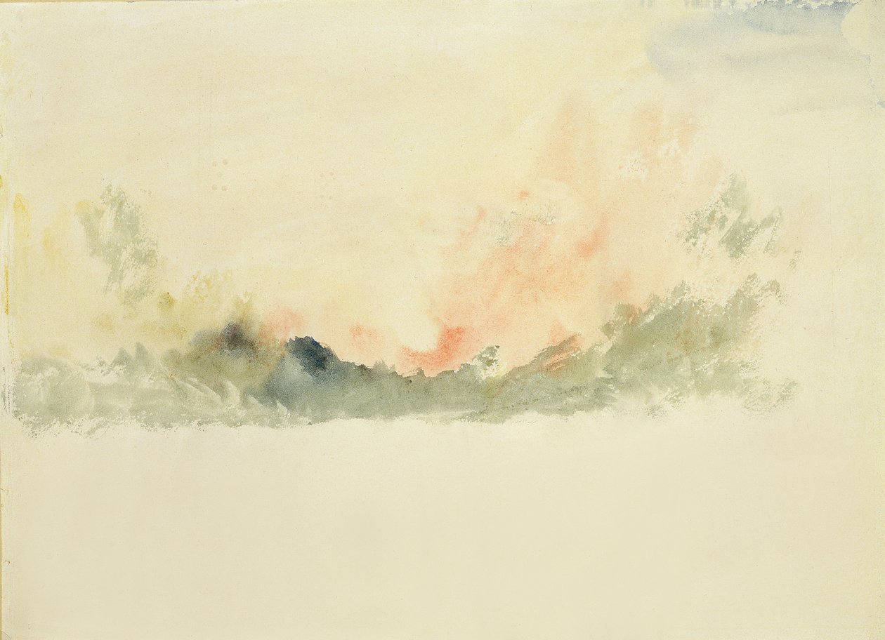 Himmelsstudie von Joseph Mallord William Turner