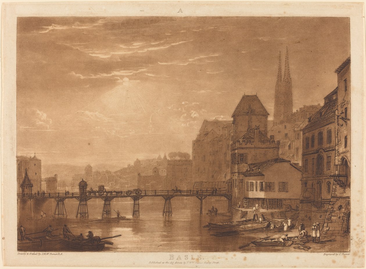 Basel von Joseph Mallord William Turner and Charles Turner