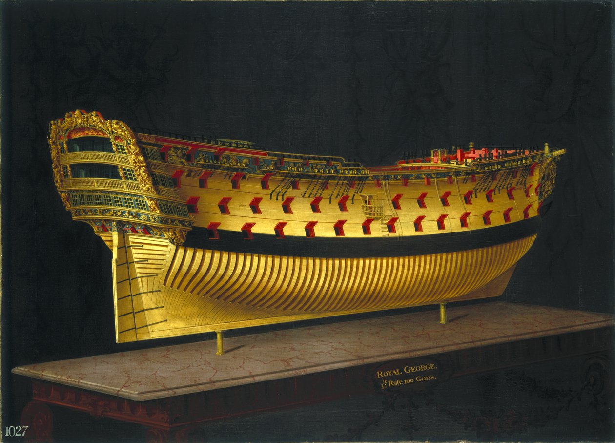 HMS Royal George, 1773-75 von Joseph Marshall
