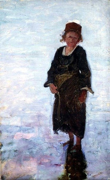 Das kleine Fischermädchen von Joseph Milner Kite