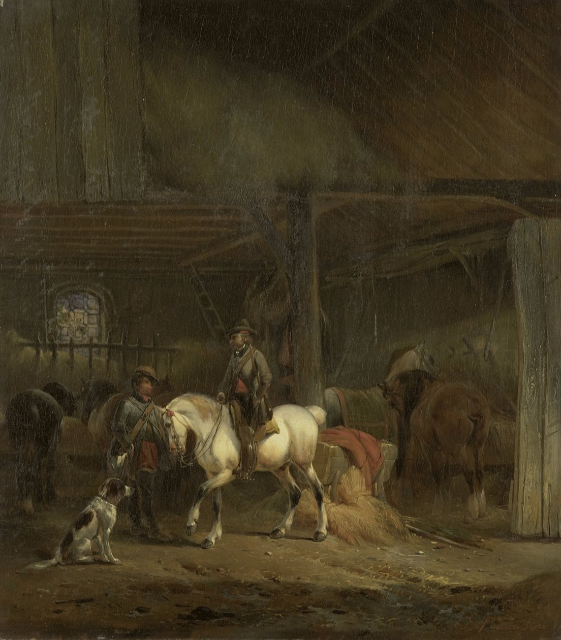Pferdestall von Joseph Moerenhout