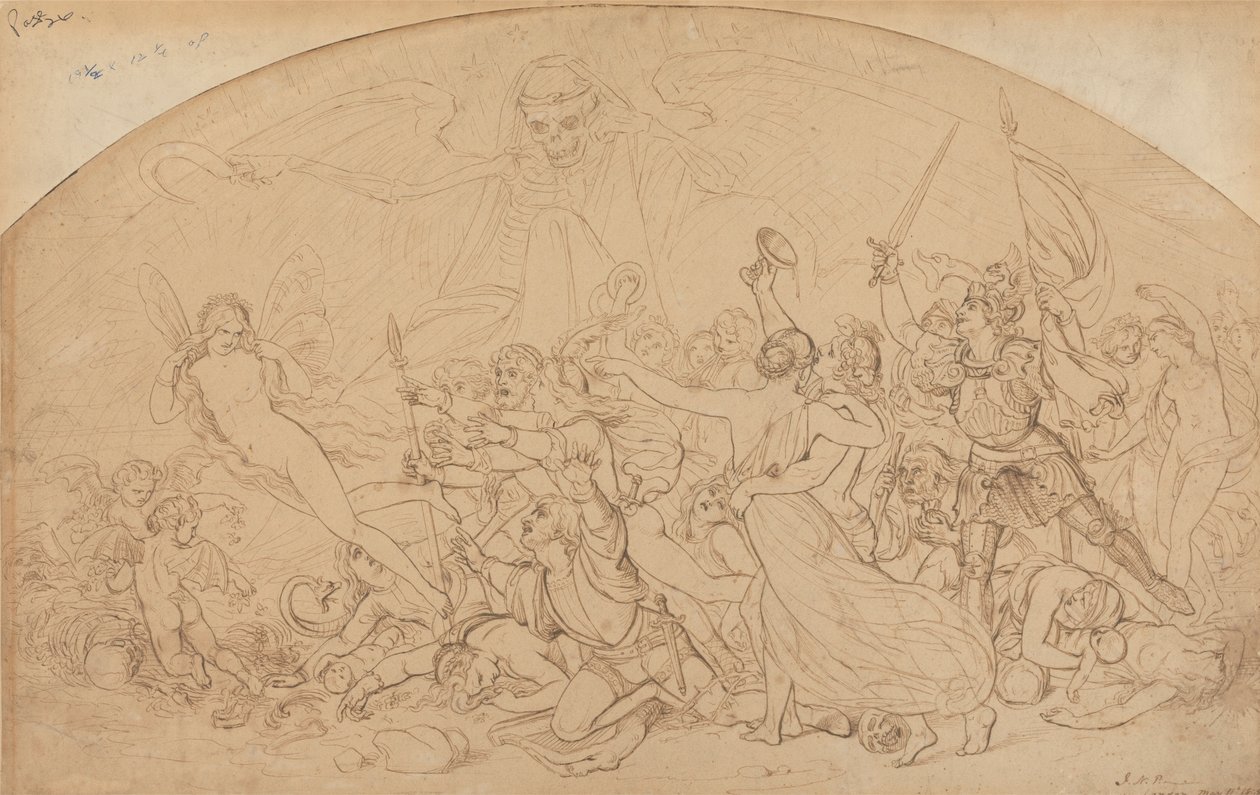 Das Streben nach Vergnügen von Joseph Noel Paton