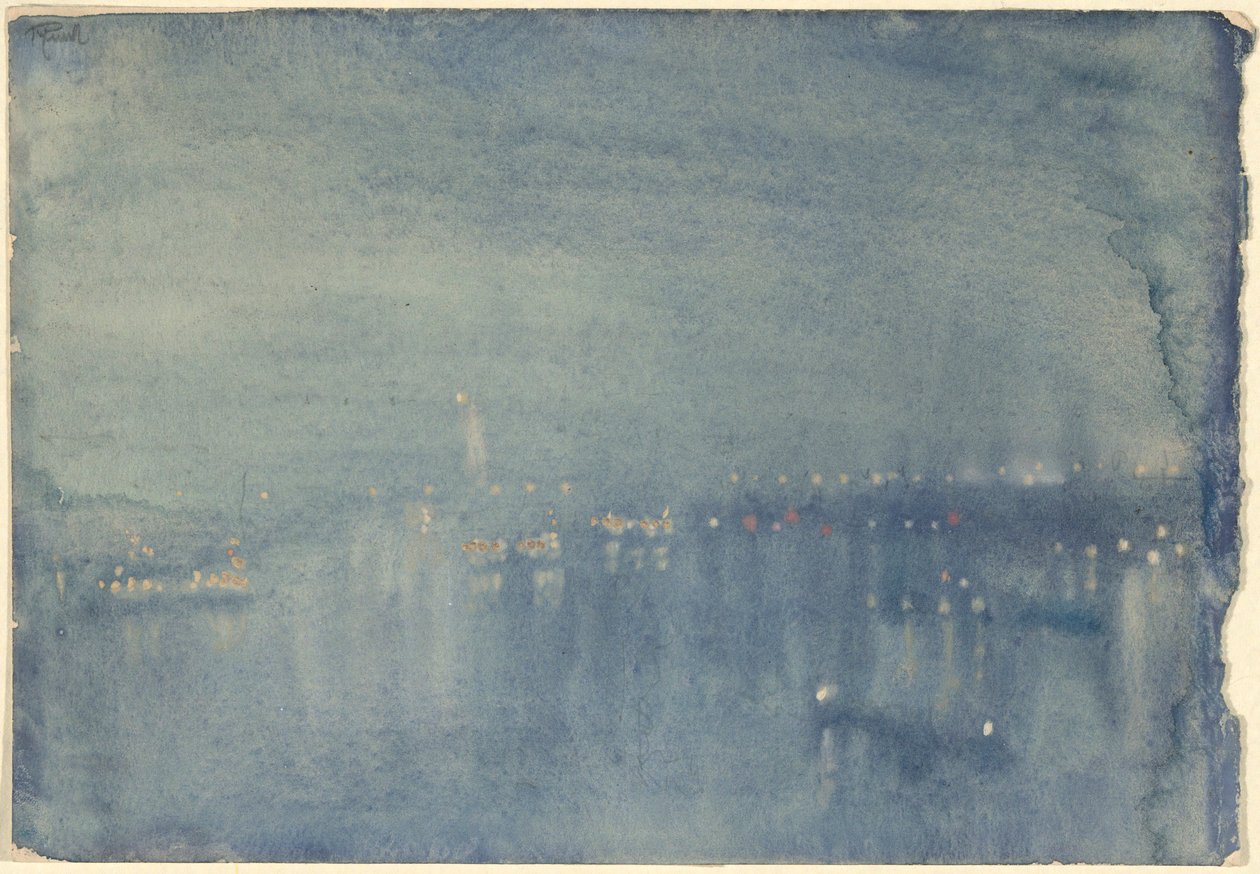 Abend im Feenland von Joseph Pennell