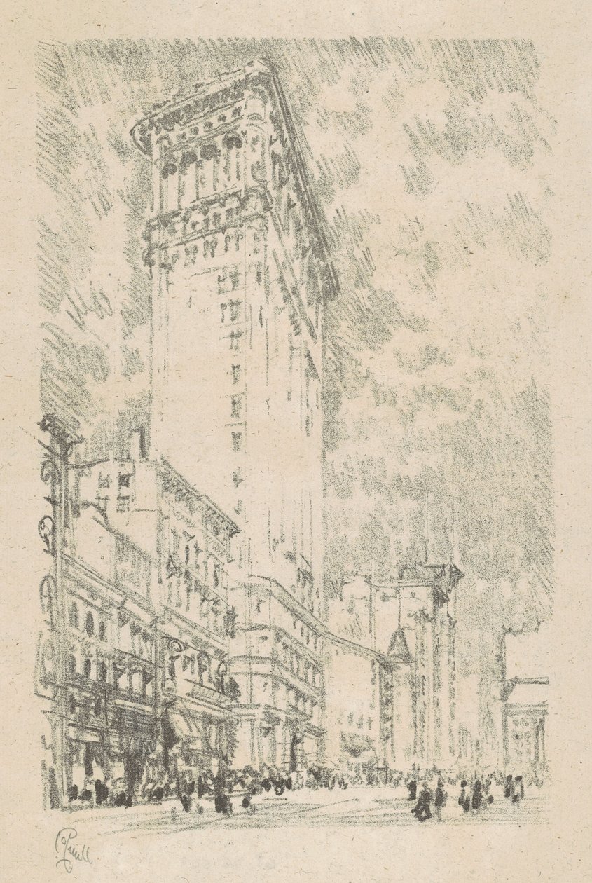 Flatiron-Gebäude von Joseph Pennell