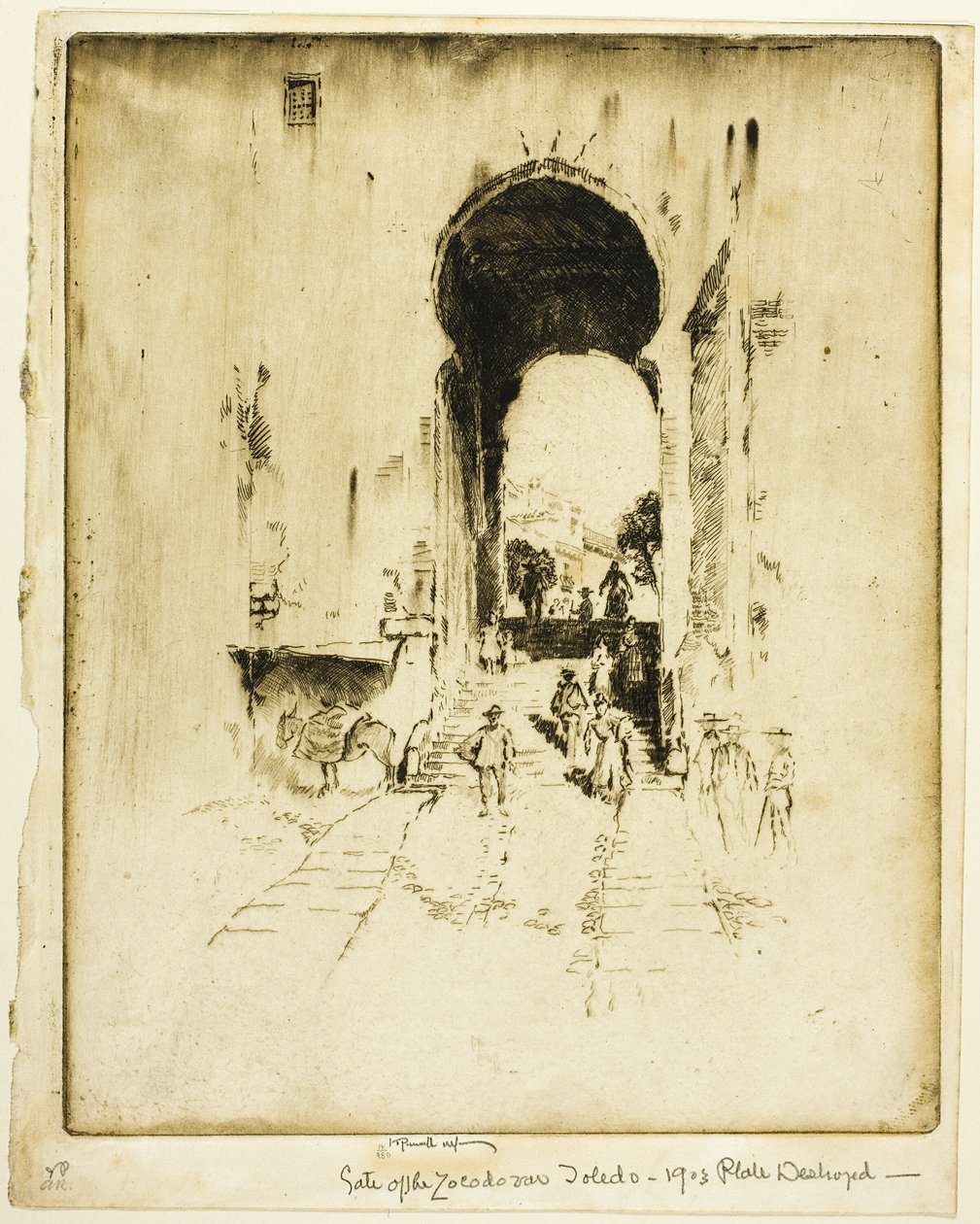 Tor von Zocodovar, Toledo von Joseph Pennell