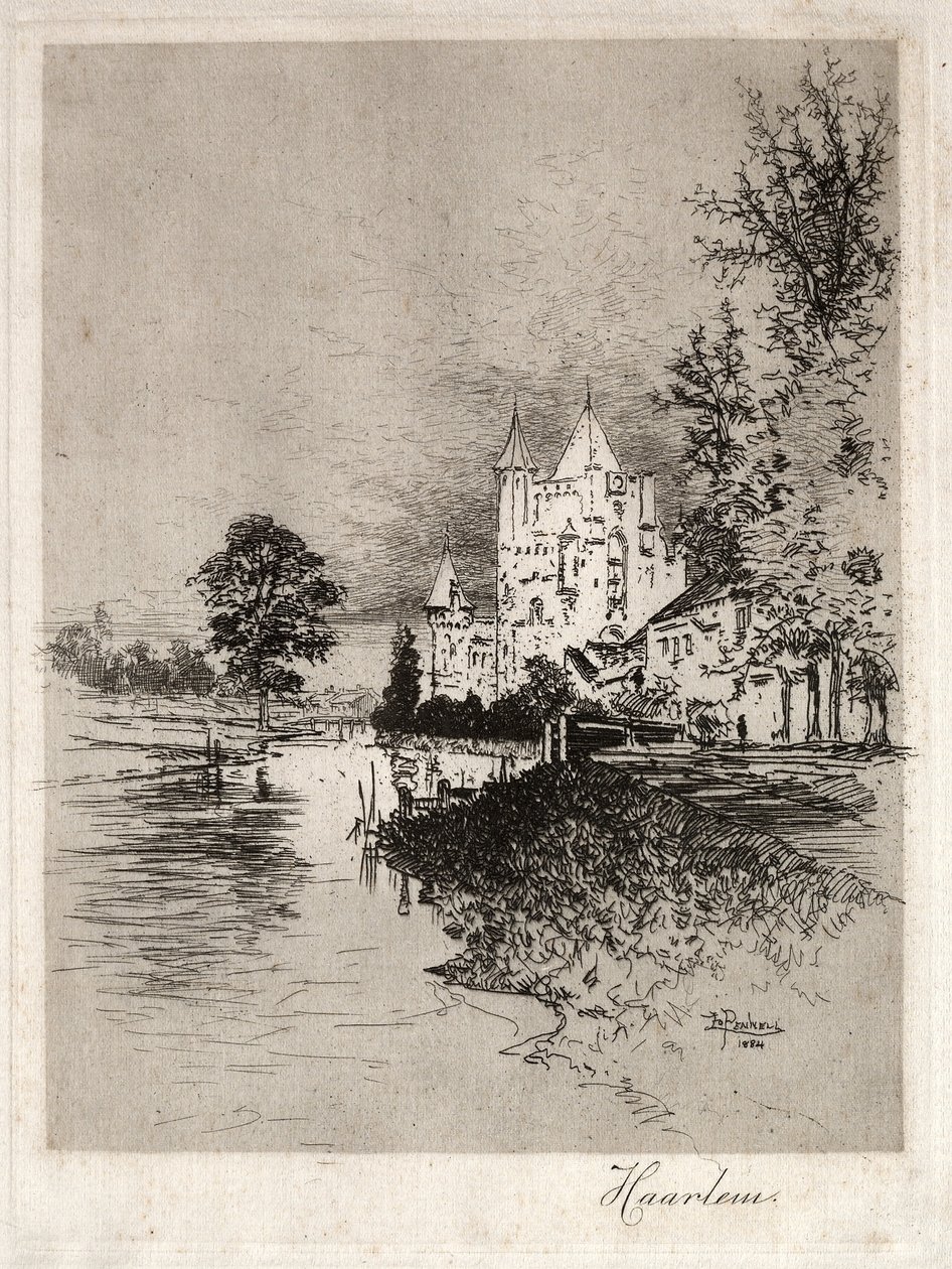 Haarlem, 1884 von Joseph Pennell