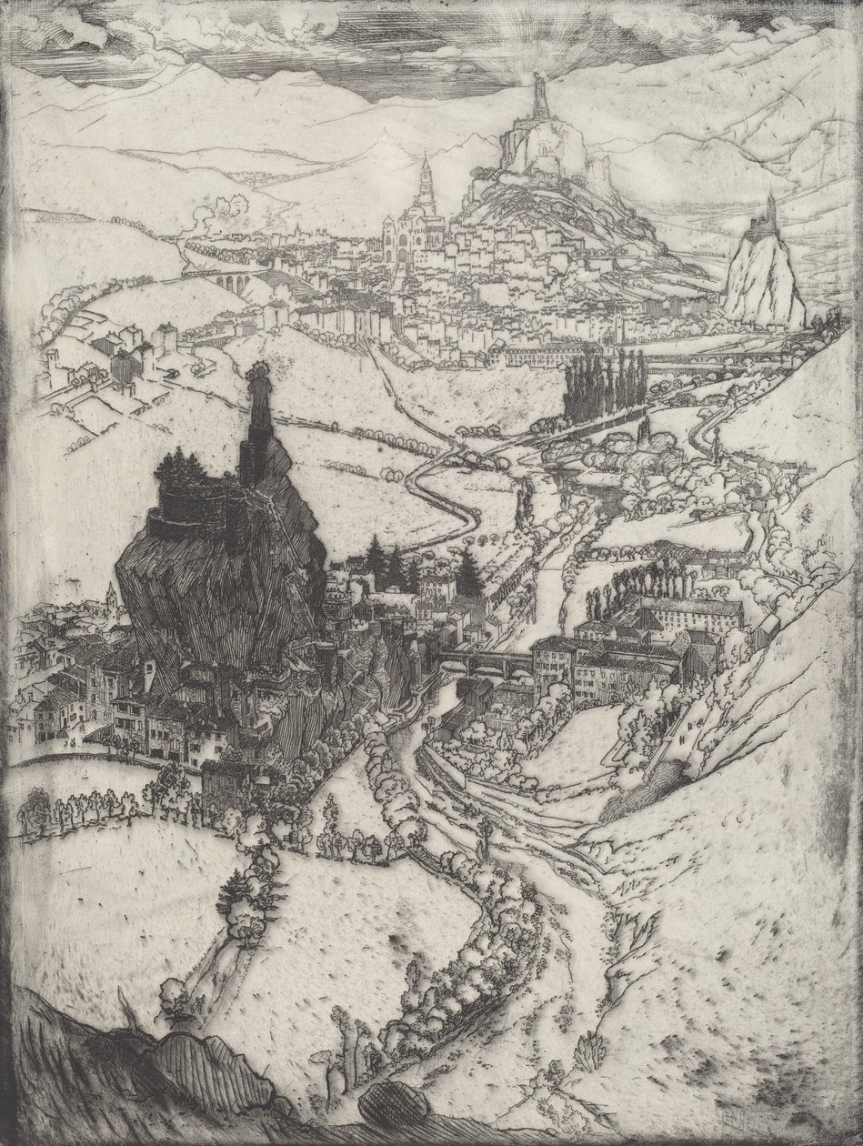 Le Puy von Joseph Pennell