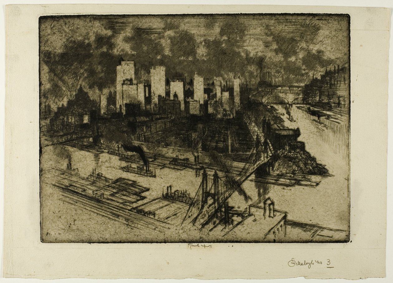 Pittsburgh, Nr. 3 von Joseph Pennell