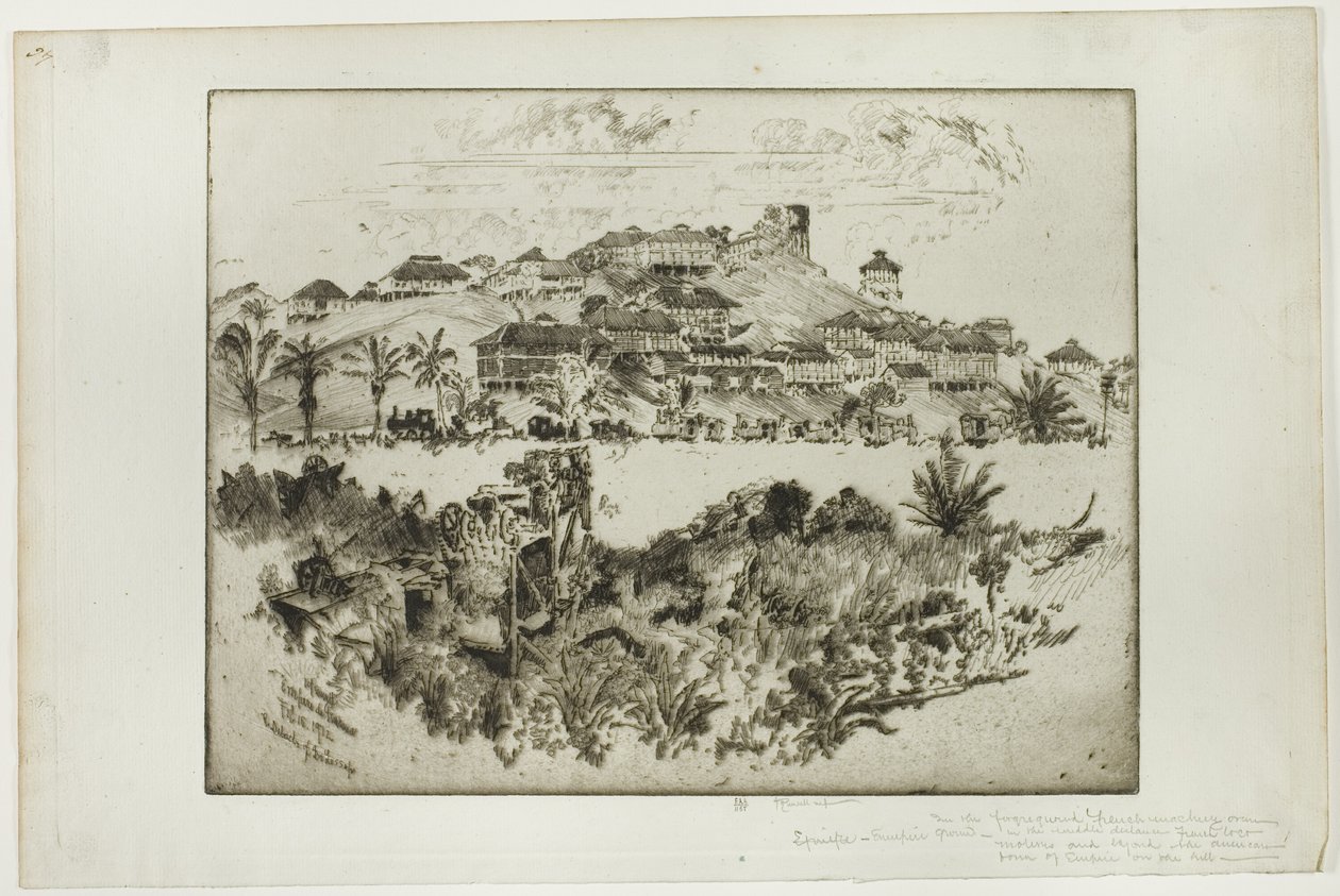 Das Debakel von de Lesseps, Panama von Joseph Pennell