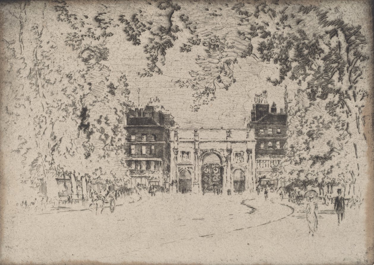 Der Marble Arch von Joseph Pennell