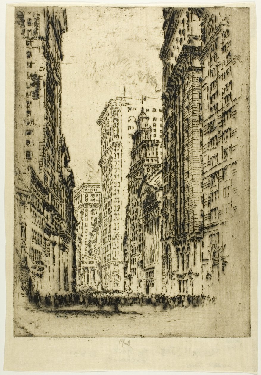 Die Börse von Joseph Pennell