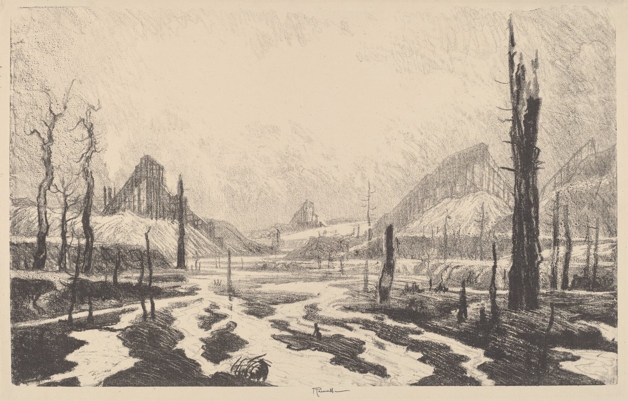 Tal der Verwüstung von Joseph Pennell