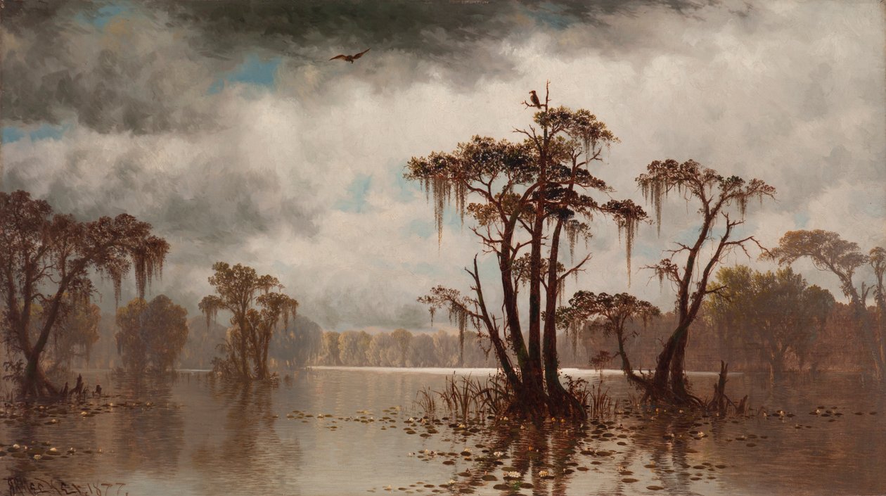 Bayou-Szene von Joseph Rusling Meeker