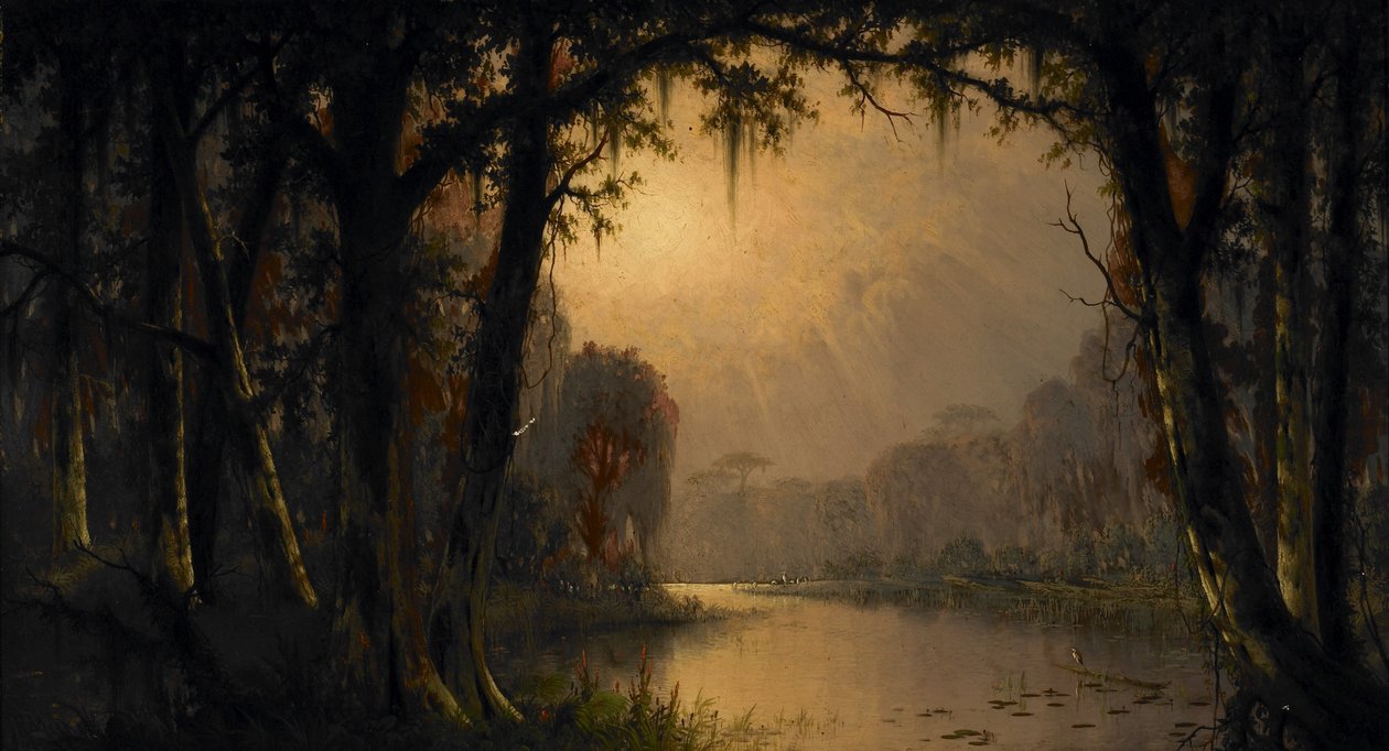 Bayou Teche, Louisiana von Joseph Rusling Meeker