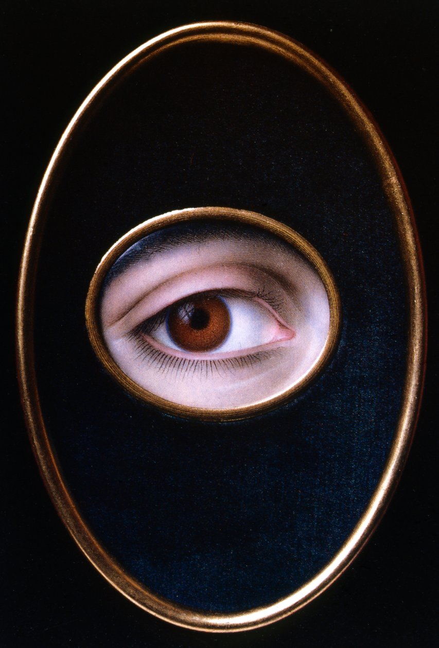 Auge einer jungen Frau von Joseph Sacco