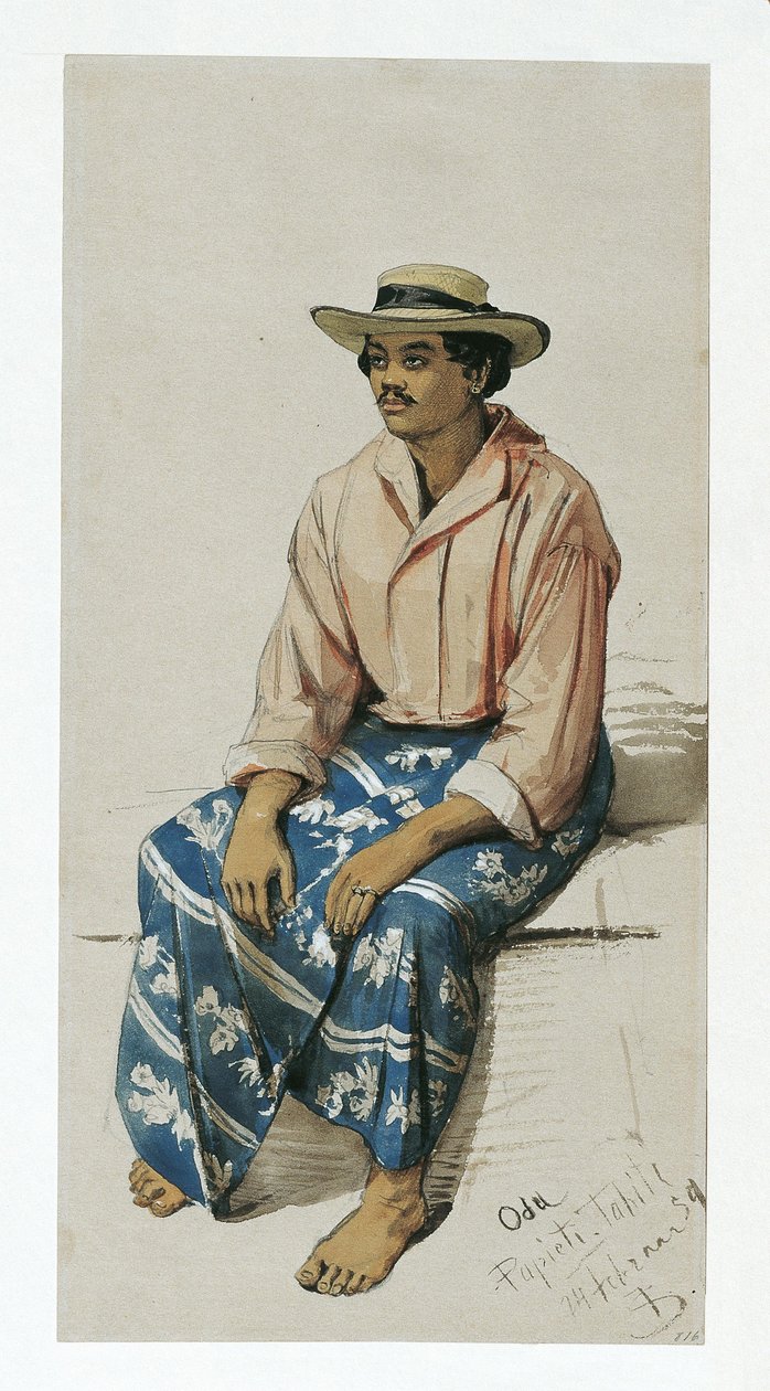 Eingeborener von Tahiti von Joseph Selleny