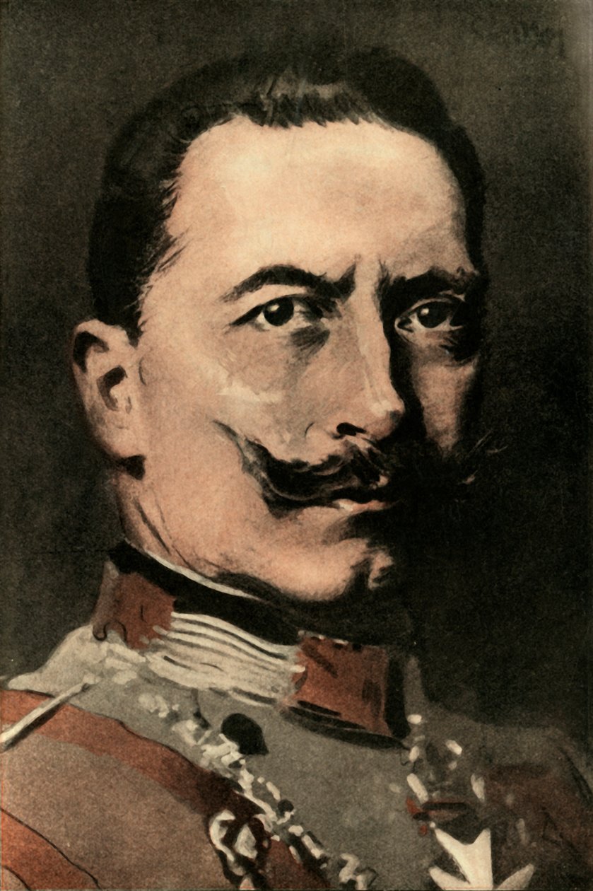 Wilhelm II., Deutscher Kaiser, 1910 von Joseph Simpson
