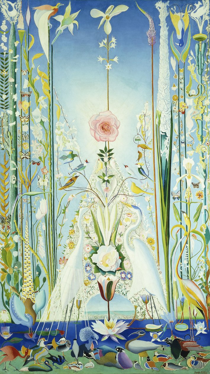 Apotheose der Rose von Joseph Stella