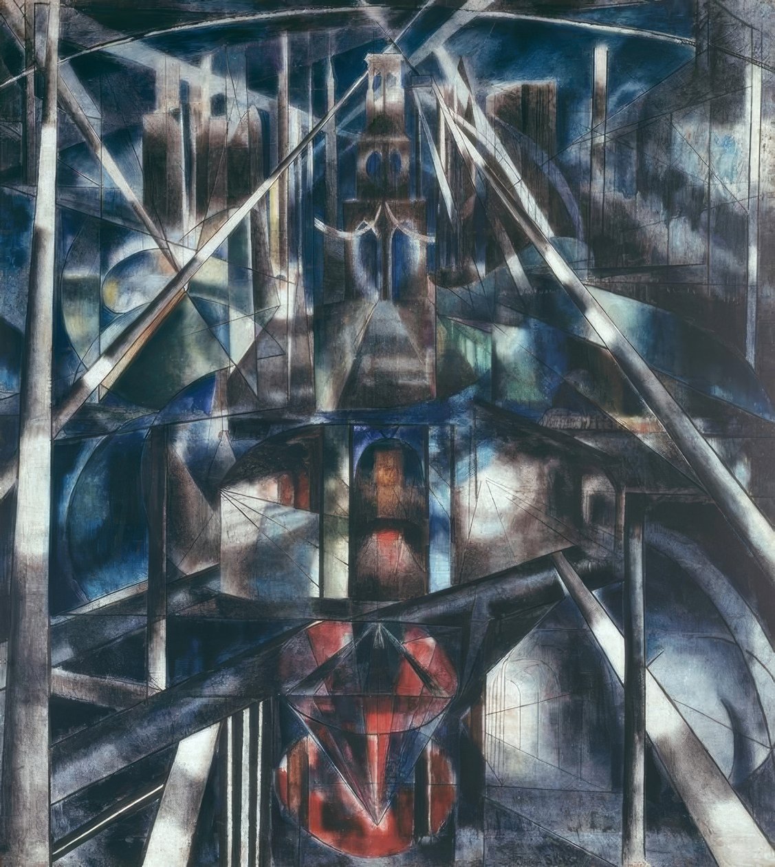 Brooklyn Bridge von Joseph Stella