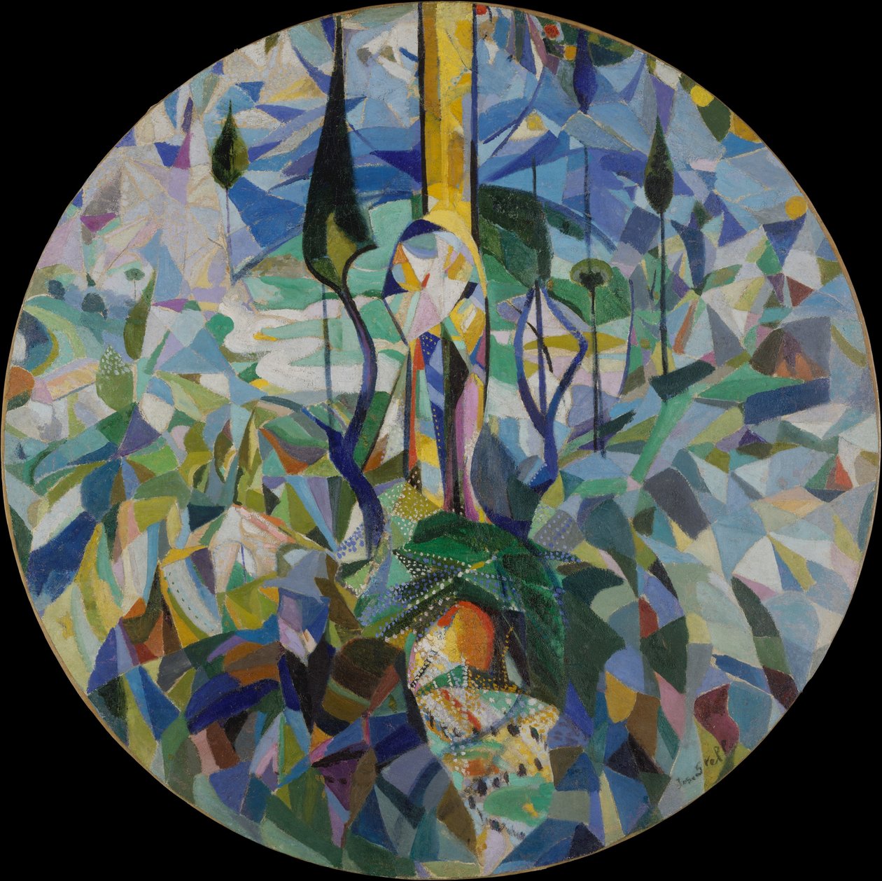 Coney Island von Joseph Stella