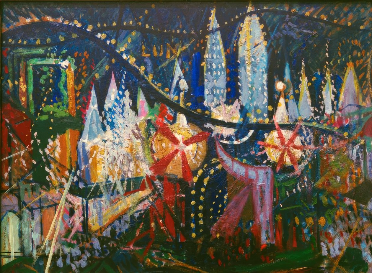 Luna Park von Joseph Stella