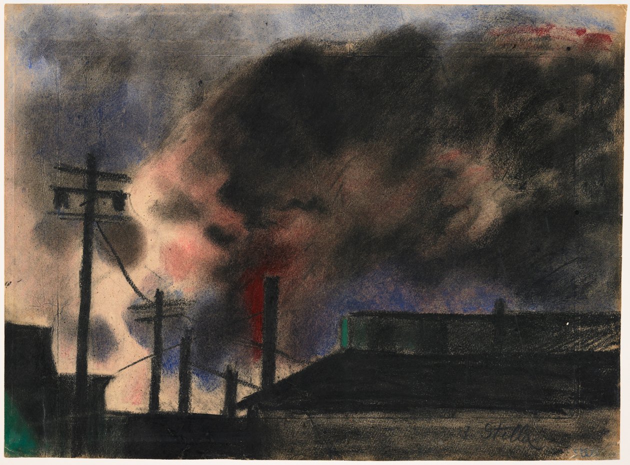 Pittsburgh Fabrikszene von Joseph Stella